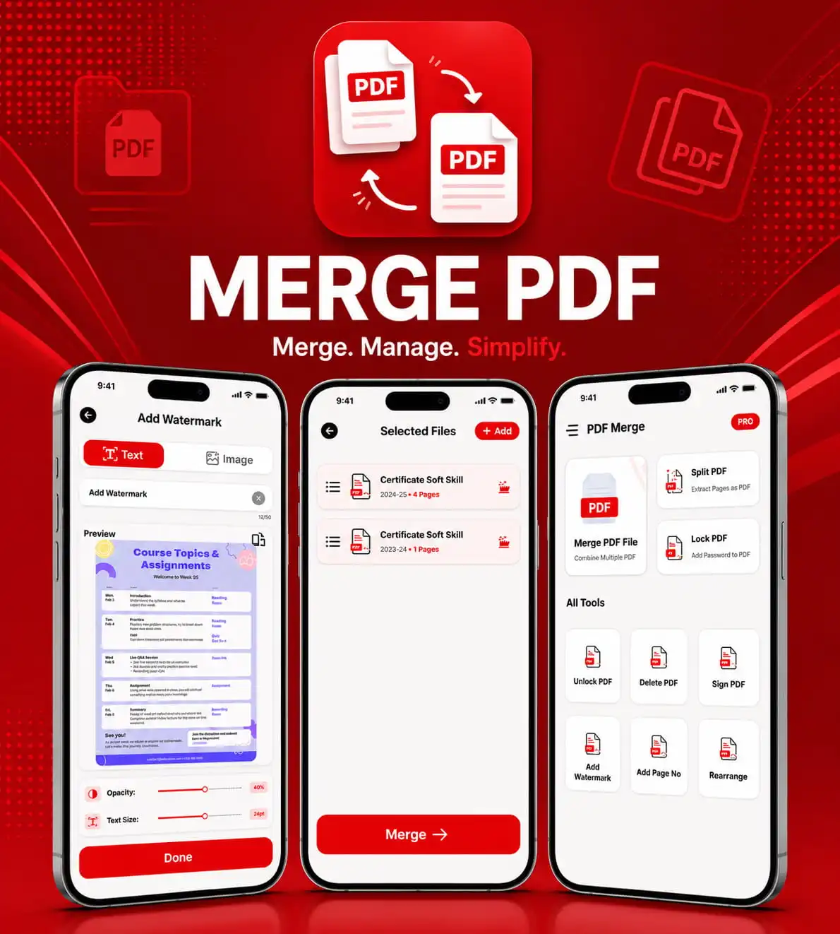 Merge PDF